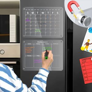 Magnetiline akrüülist nädala- ja kuukalender | REUSABLEPLAN