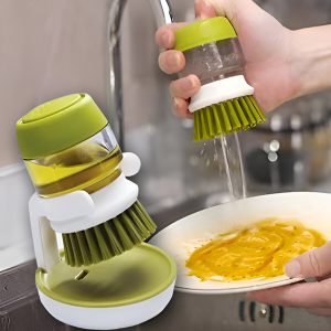 Puhastushari koos dosaatori ja alusega | BRUSKICA