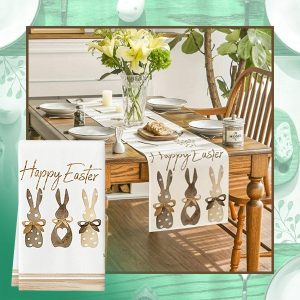 Lihavõttepühade mustriga laudlina | EASTERUNNER