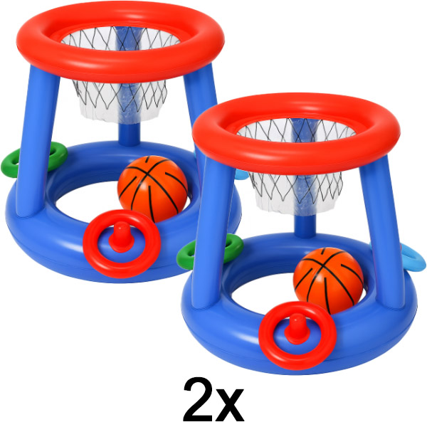 2x Täispuhutav korvpallivõrk | DUNKSPLASH
