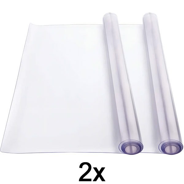 2x PVC lauamati kate (90x160cm) | DURACOVER