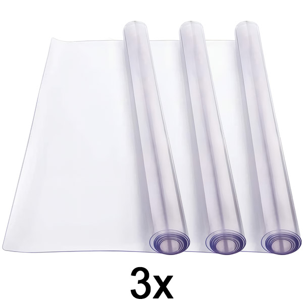 3x PVC lauamati kate (90x160cm) | DURACOVER