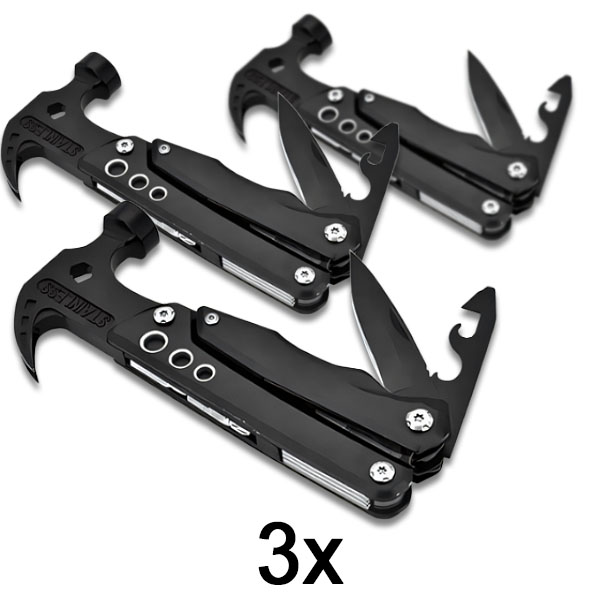 3x Mitmikriist turvalukuga | HANDINOX