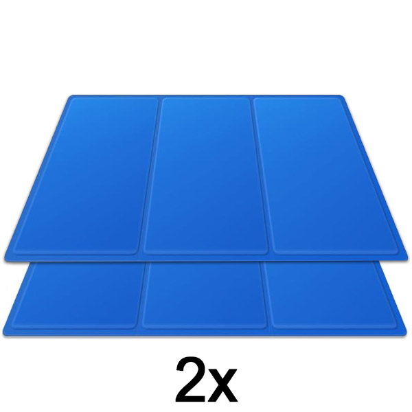 2x Lemmiklooma jahutusmatt – 90 x 50 cm, ei vaja elektrit ega vett | PAWCHILL