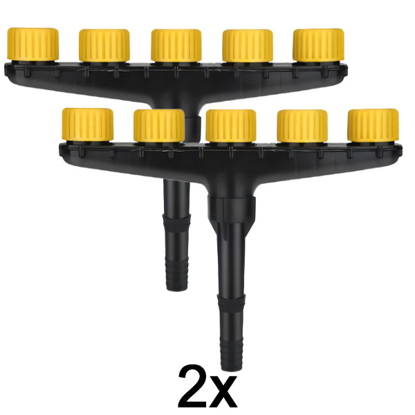 2x Mitmepealine voolikupihusti | SPRAYMASTER