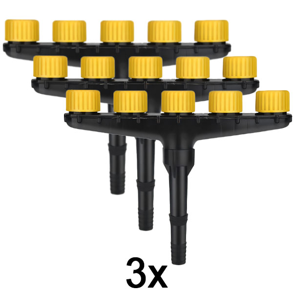 3x Mitmepealine voolikupihusti | SPRAYMASTER