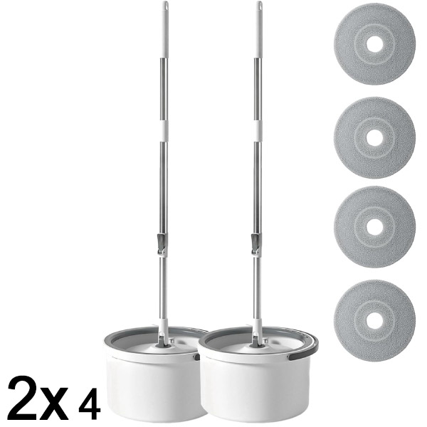 2x Spin Mopi ja ämbri komplekt | TIDYBROOM