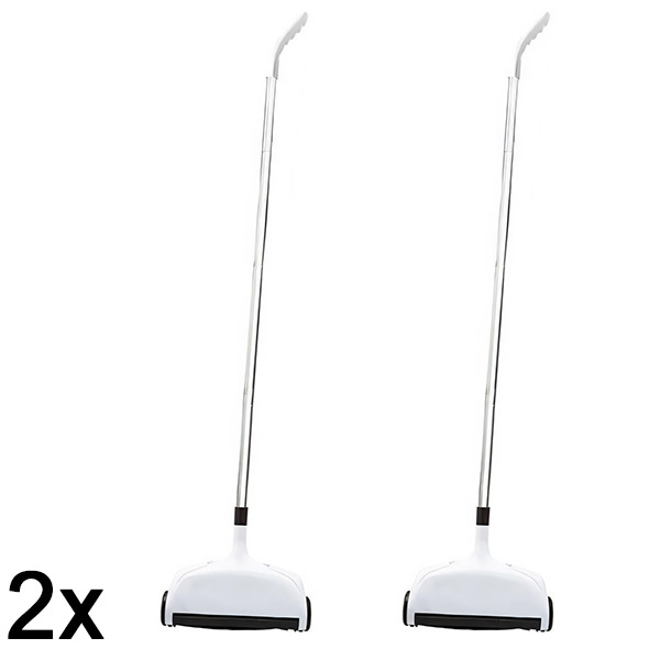 2x 2-in-1 intelligentne luud pühkimiseks ja põrandate puhastamiseks | WIZBROOM