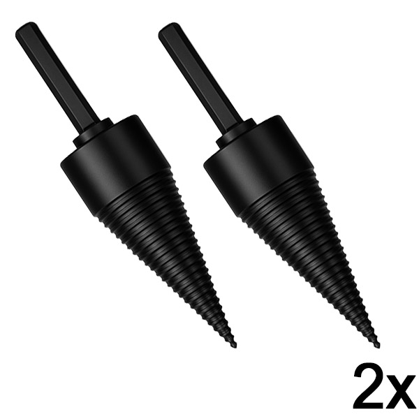 2x Puidu lõhkumise puur | WOODCRACKER