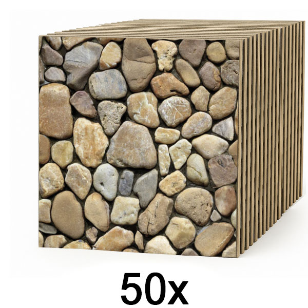5x 3D kiviimitatsioonitapeet (10 tk) | STONEBLOCKS