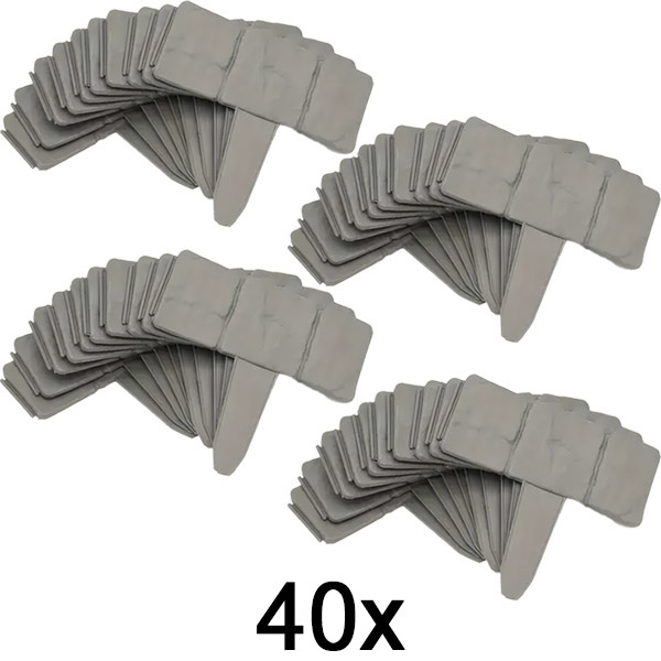 4x Kivilaadne aiapiire (10 tk.) | MINIFENCE